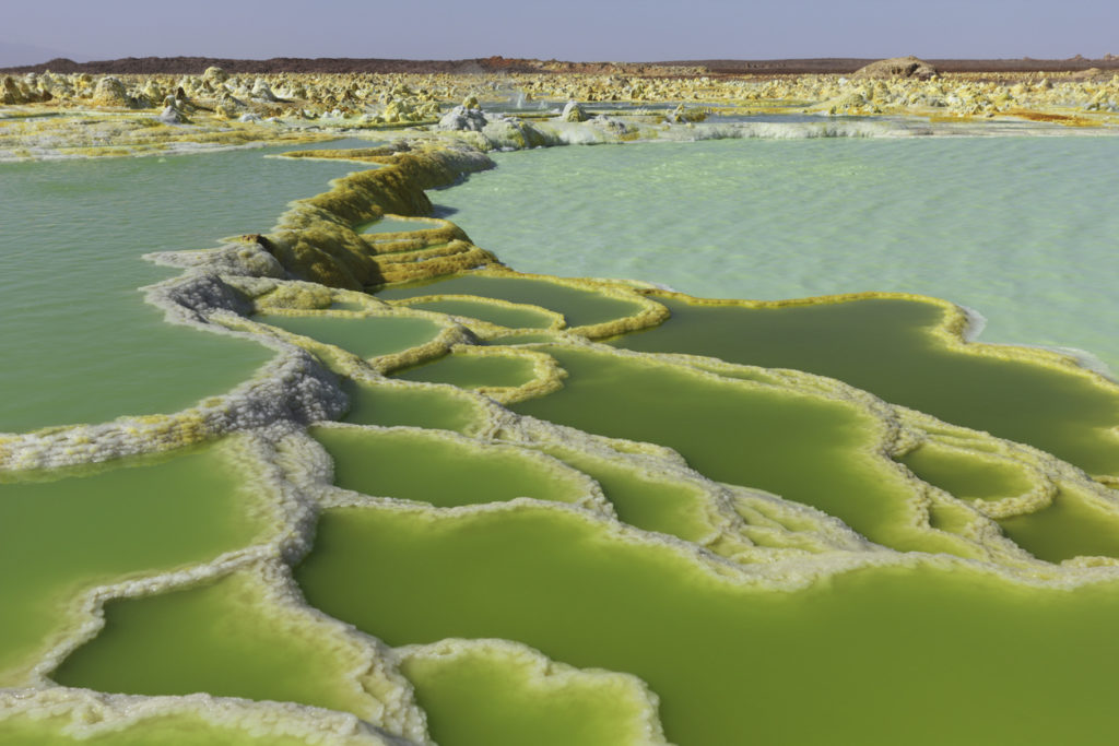 Dallol Volcano Danakil depression, Ethiopia.