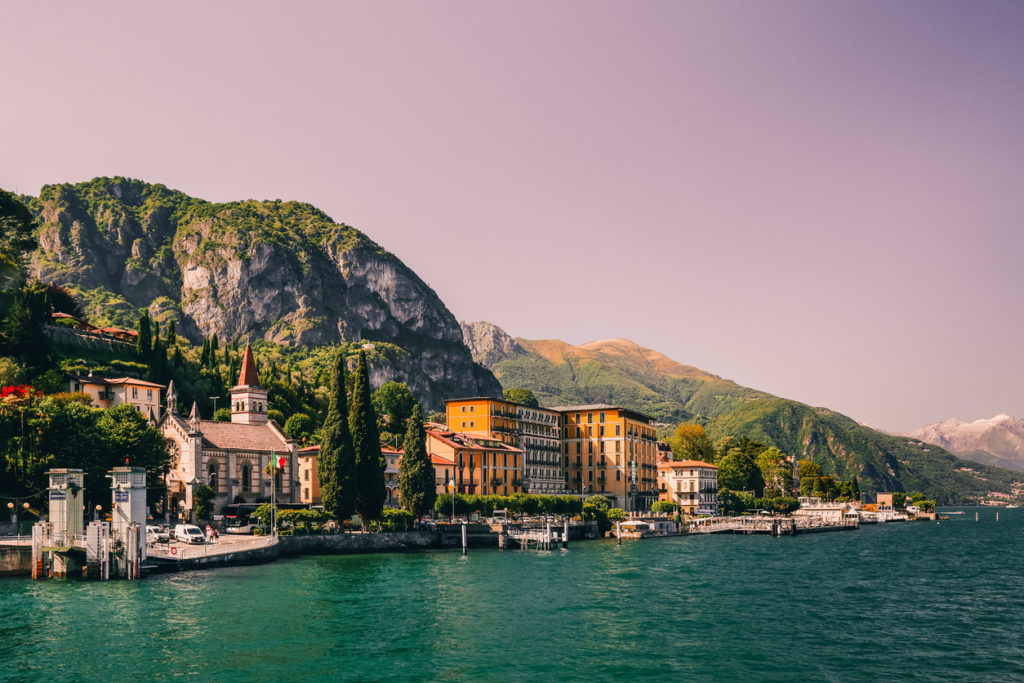 Lake Como, Cadenabbia, Lombardy region, Italy.