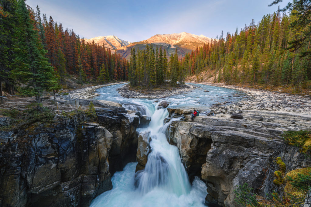 Sunwapta Falls, Jasper national park