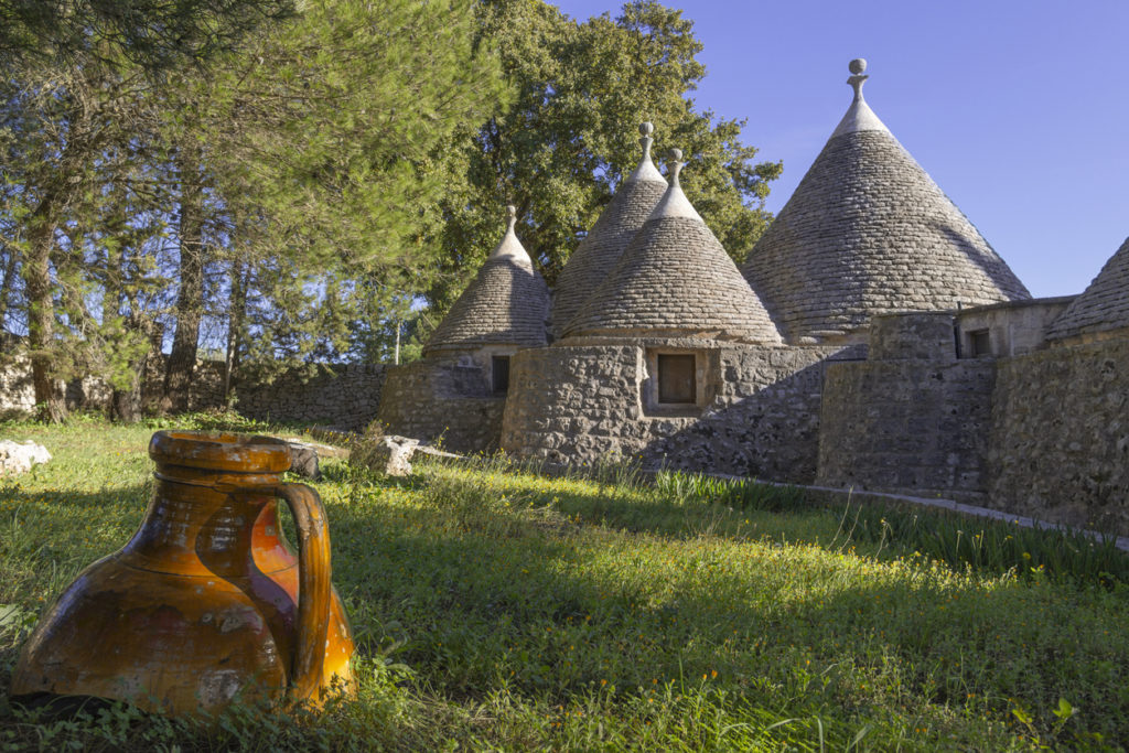 Trulli Houses in Valle D'Itria, Italy.