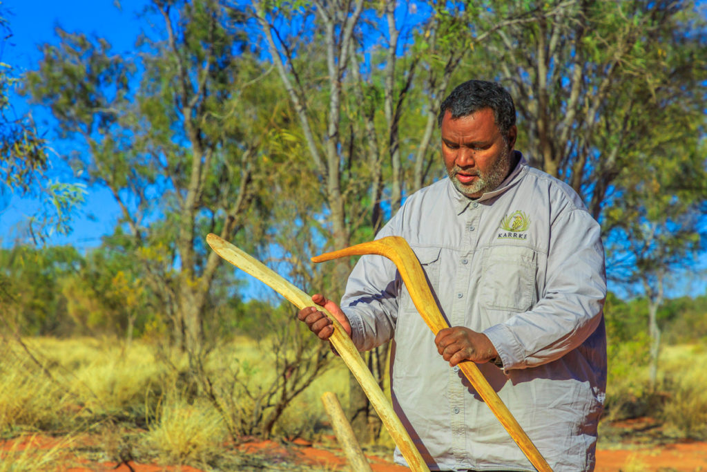 Aboriginal Boomerang Training