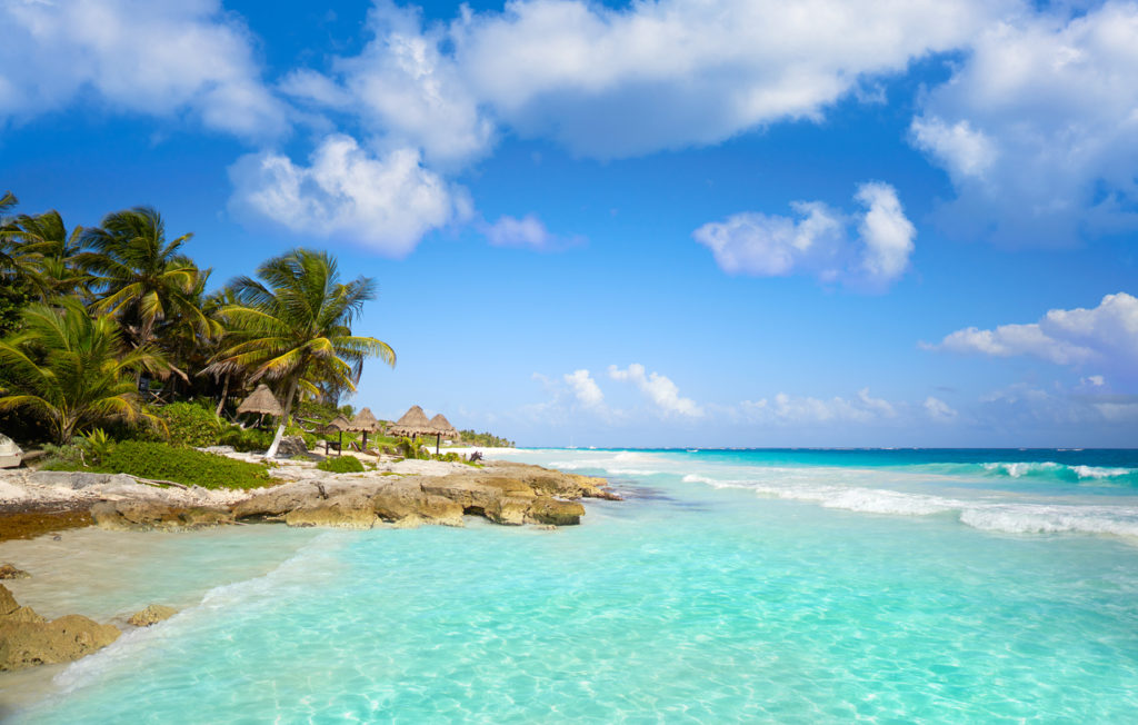 Beach in Riviera Maya