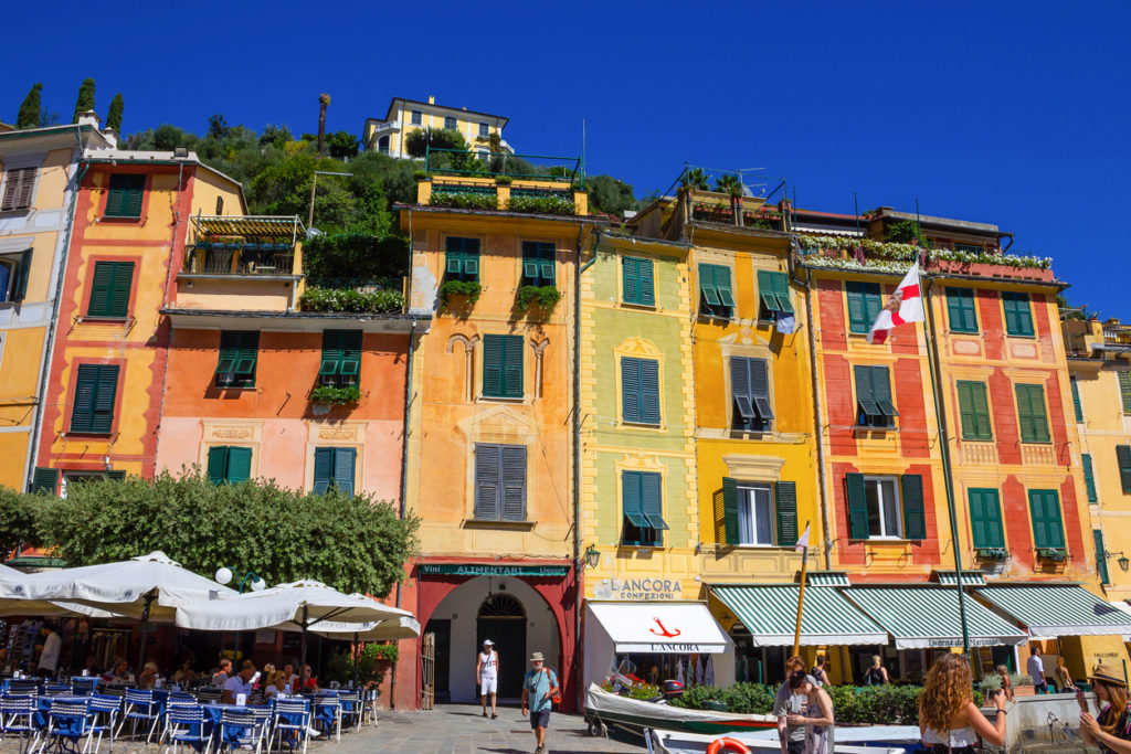 Lovely restuarants in Portofino