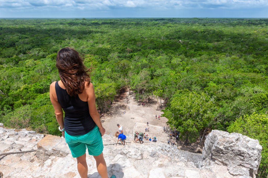 Nohoch Mul pyramid in Coba