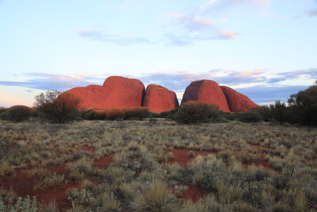 Rounded domes of Kata Tjuta