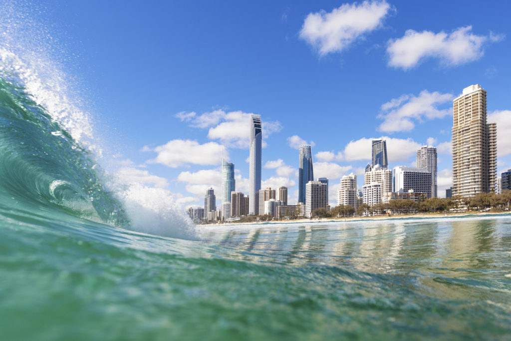 Surfers Paradise beach