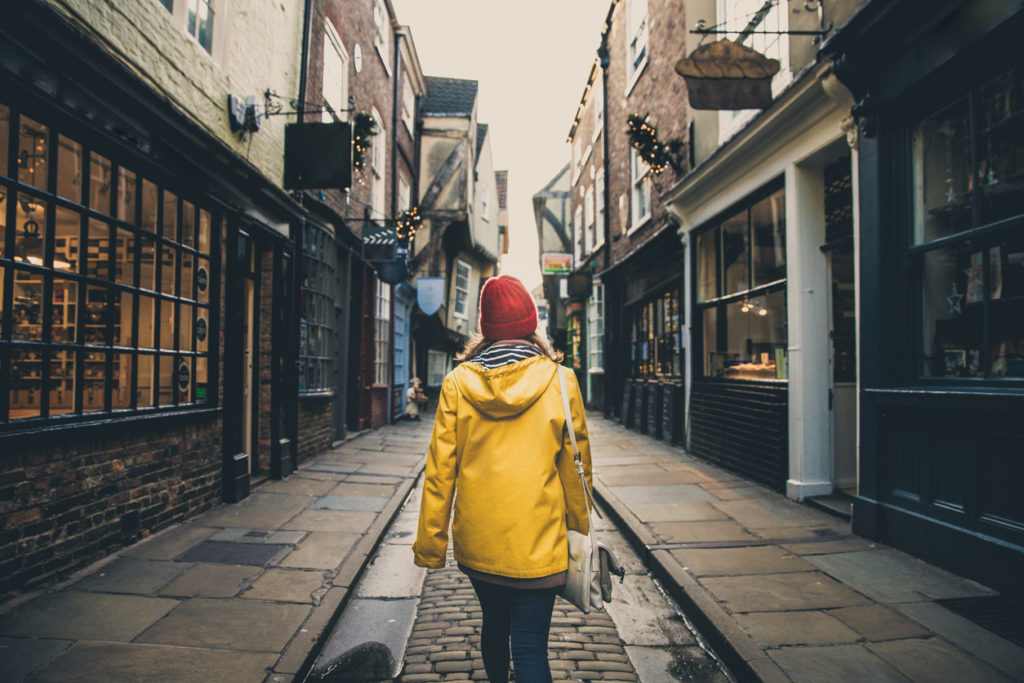 Famous York street, The Shambles