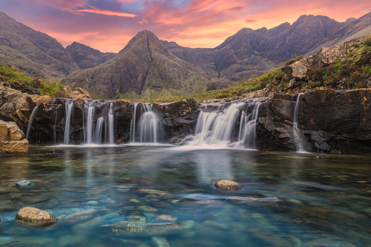 Fairy Pools, Glen Brittle, Isle of Sky, Scotland.