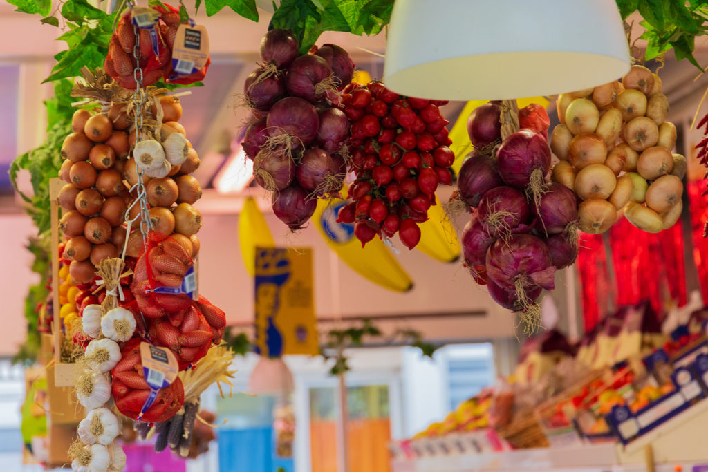 Fruit market in Mercato Testaccio