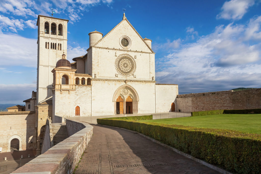 Basilica of St. Francis, Assisi, Umbria.
