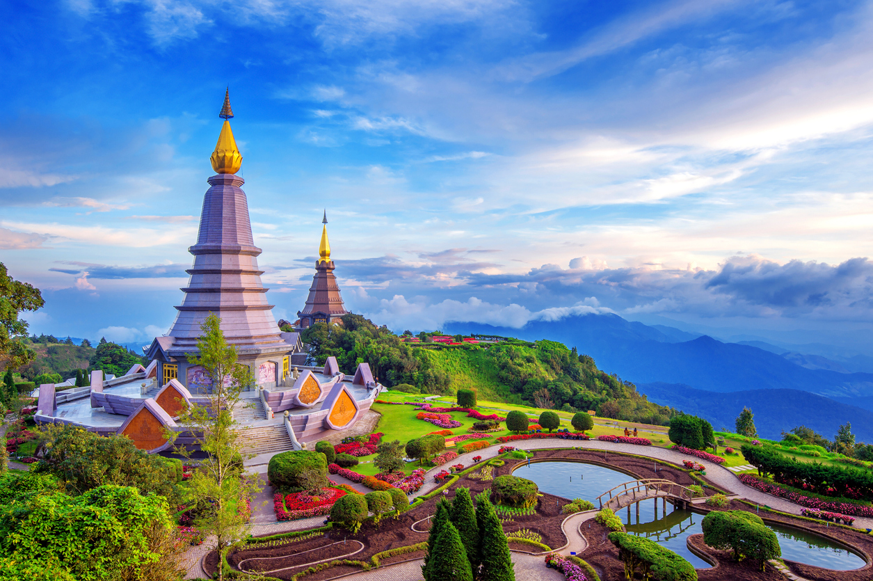 Doi Inthanon national park at Chiang mai, Thailand