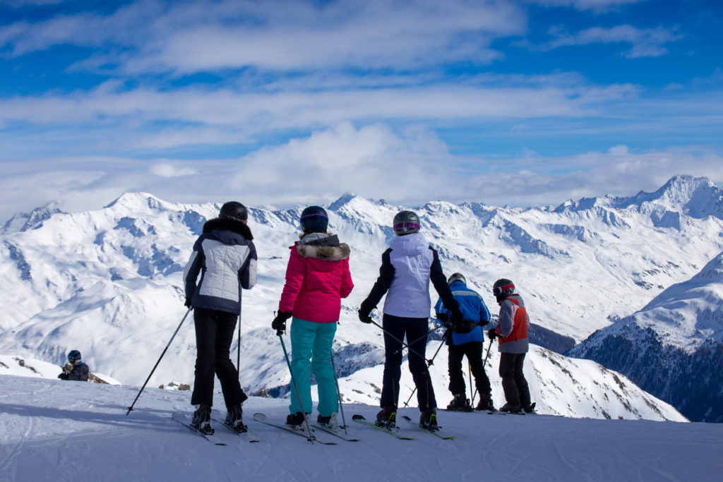 Parsenn ski resort in Davos