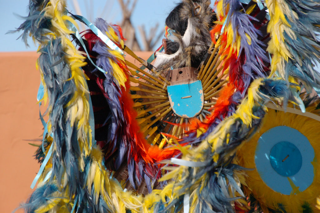 Pow-wow native American dancing, Grand Canyon