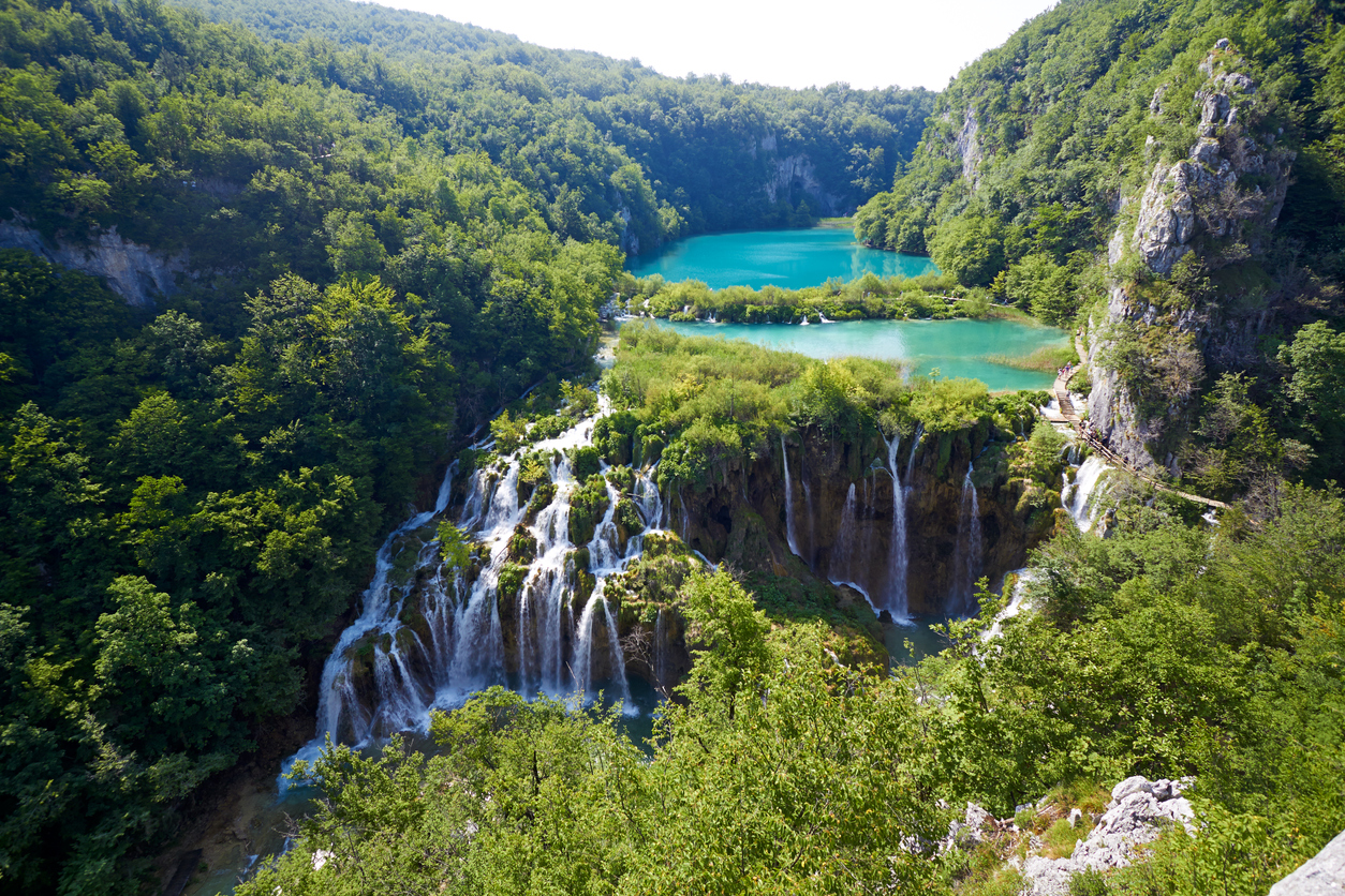 View of Plitvice Lakes, Croatia