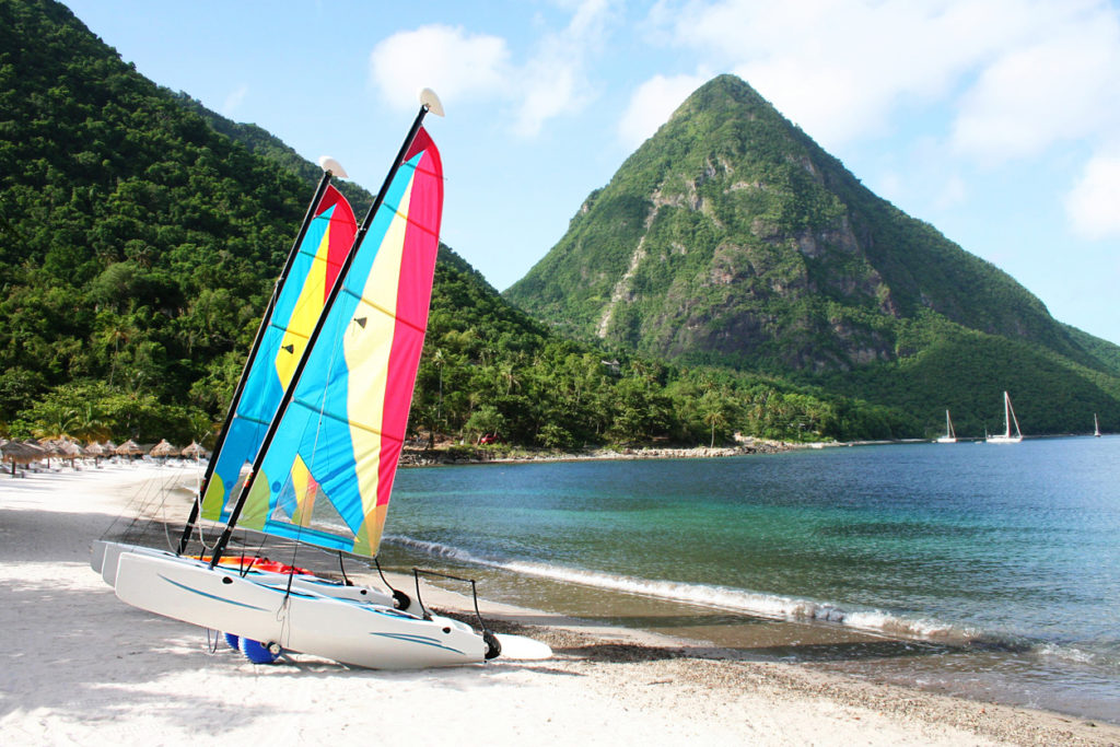 Watersports at St Lucia