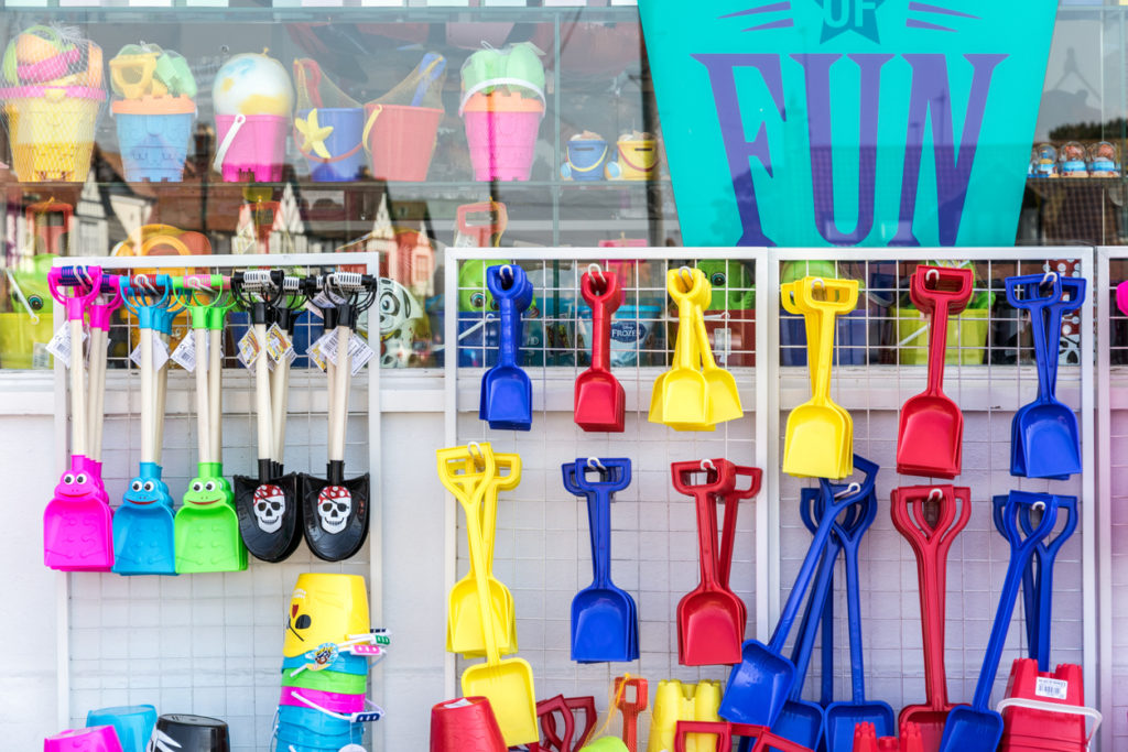 Spades at a local beach shop