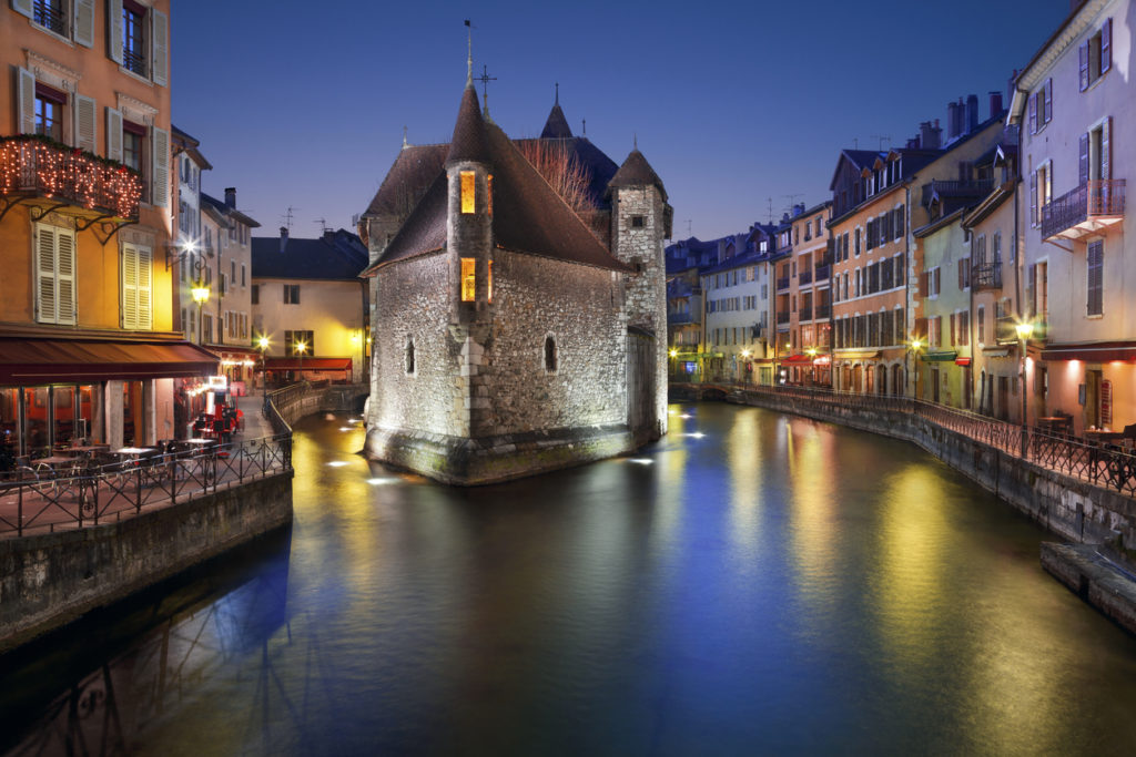 The old prison in Annecy, the Palais de l'isle