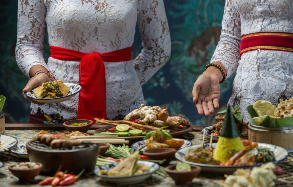 Traditional Balinese dishes