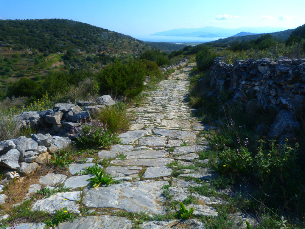 Byzantine Road (Old path), Paros Island