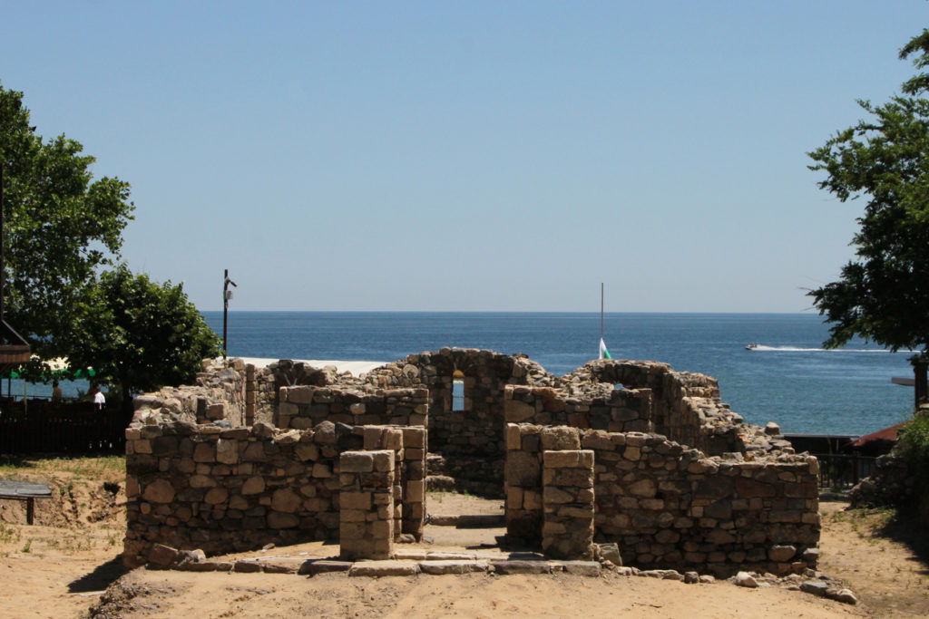 Ruins in the ancient town of Sozopol