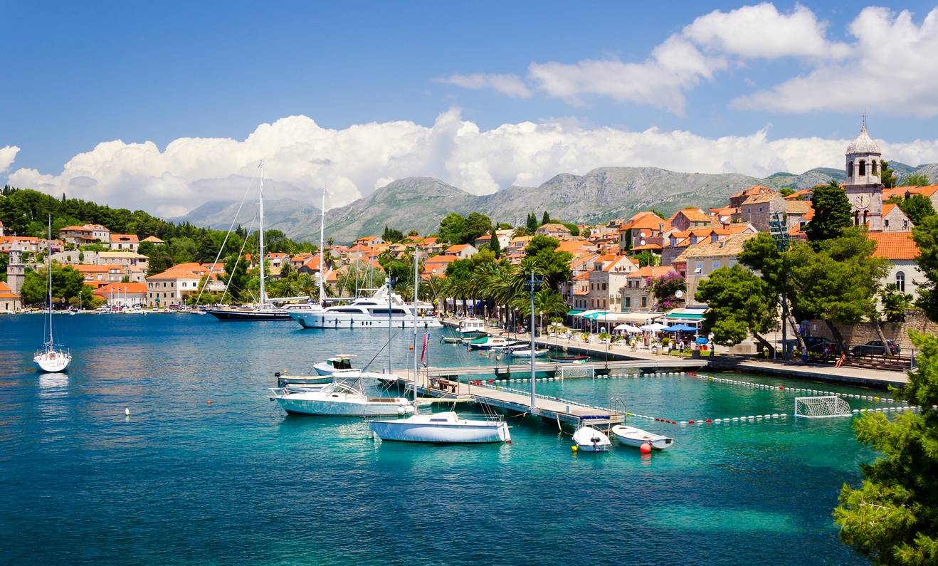 Town of Cavtat, Croatia