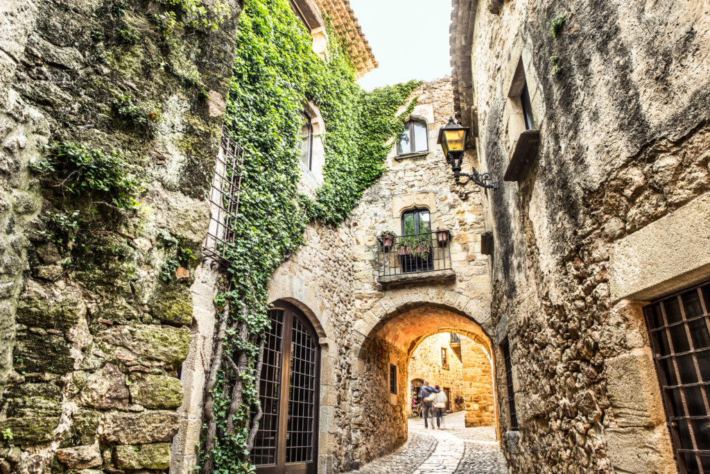 Medieval village of Pals, Costa Brava