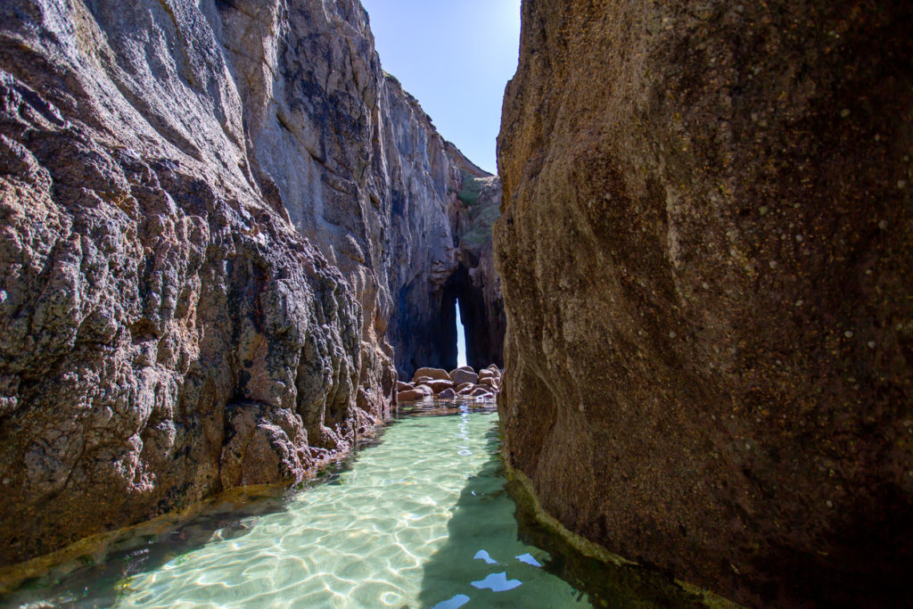 Nnjizal Beach and Arch Rock