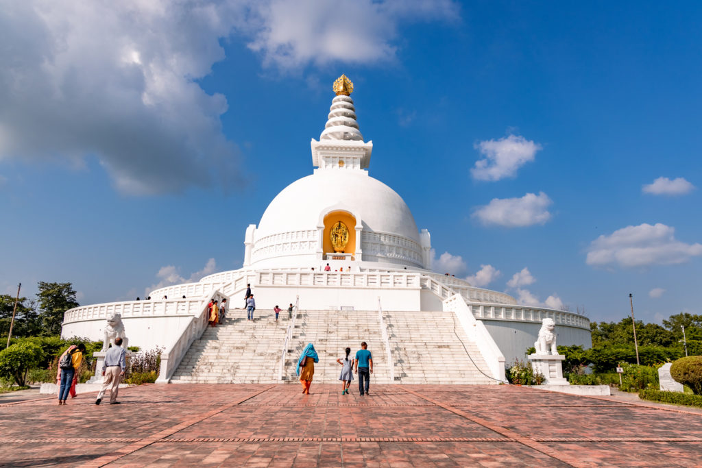 World Peace Stupa, in Lumbini