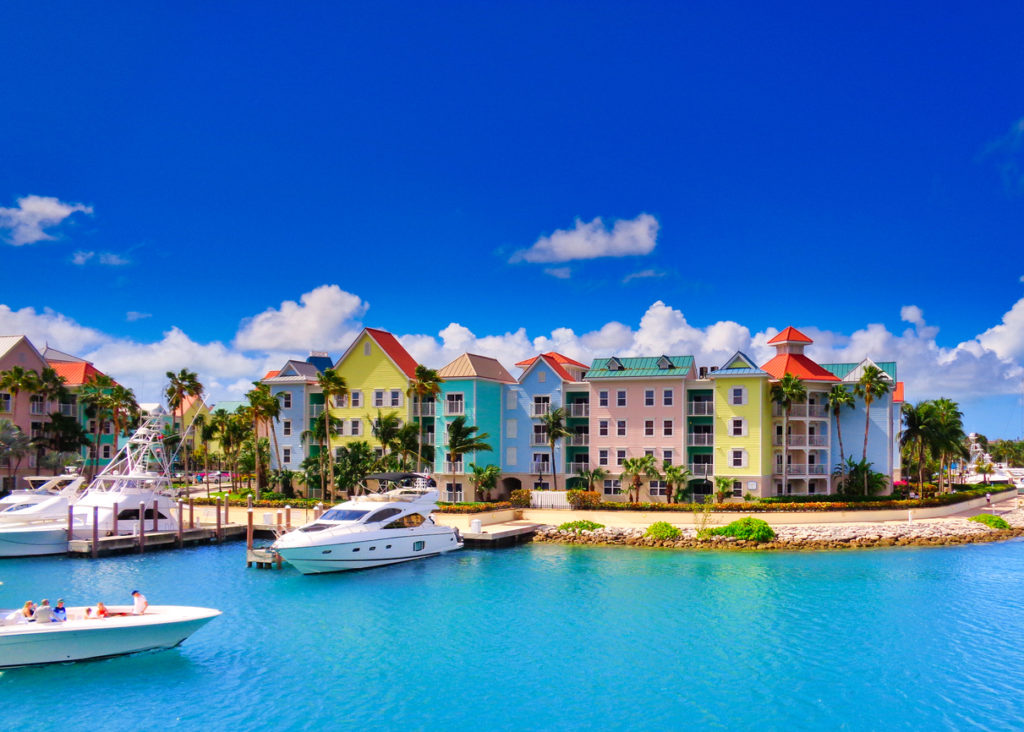 Colourful houses of Nassau