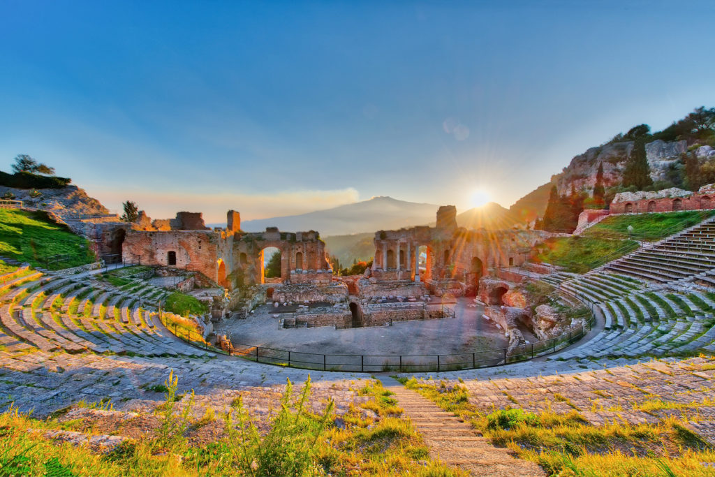 Taormina, Siciliy