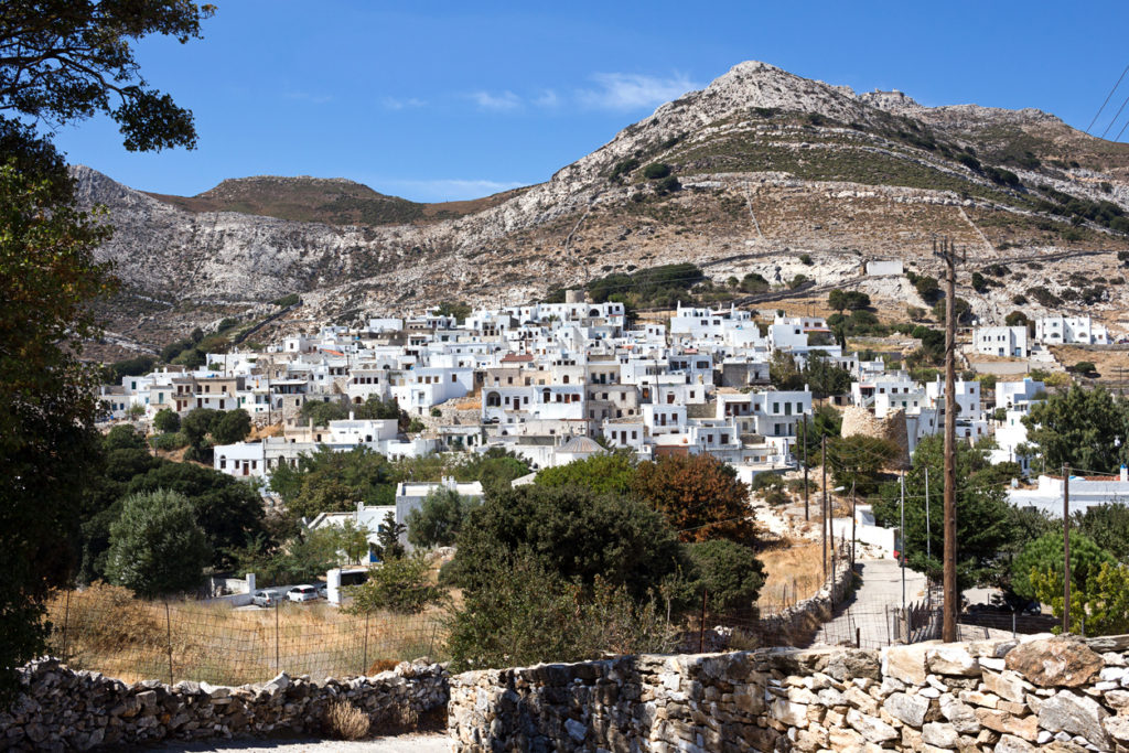 The mountain village of Apeiranthos