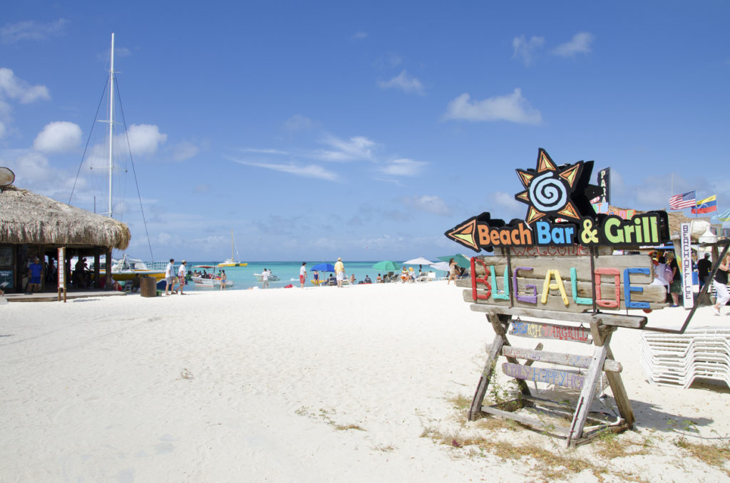 Beach bars in Oranjestad