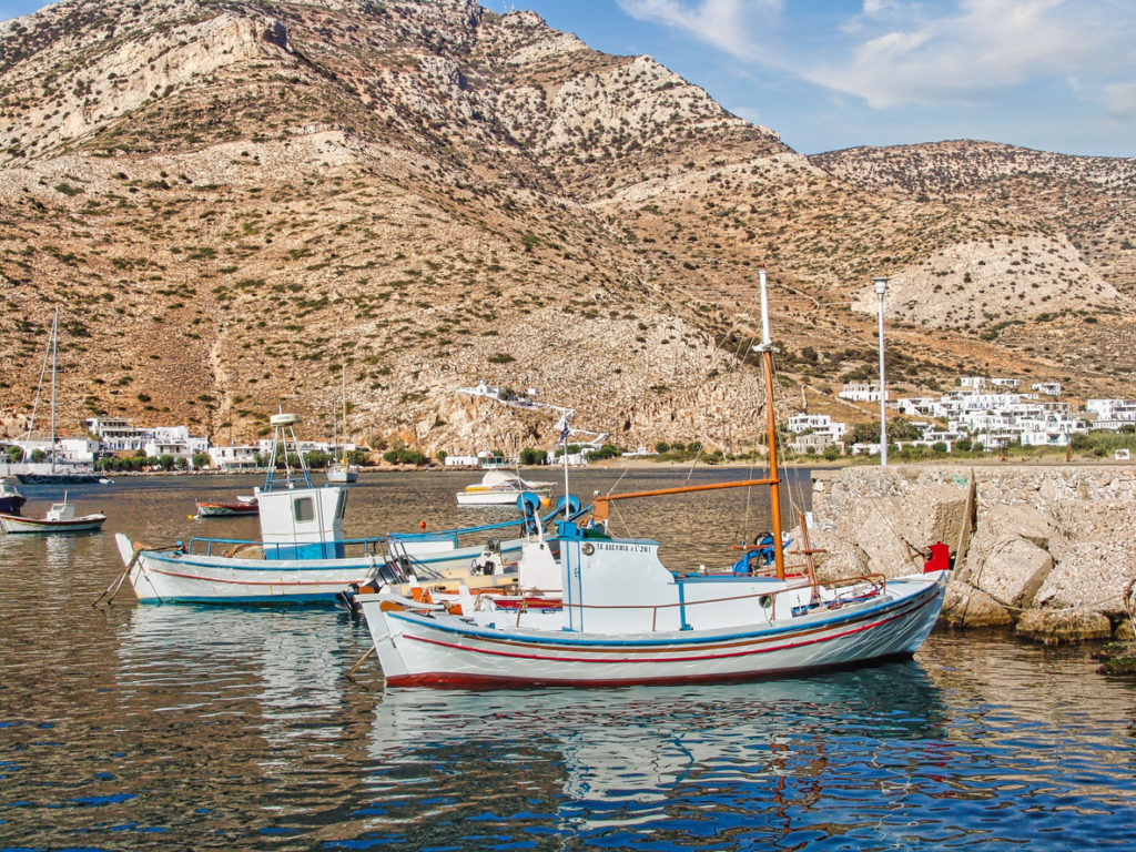 Boats on the beach, Sifnos