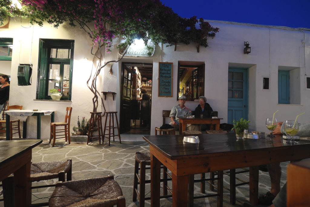 Folegandros Island by night