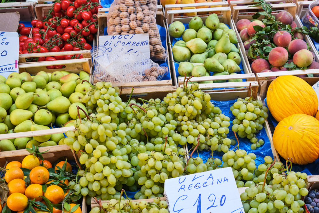 Local market stall