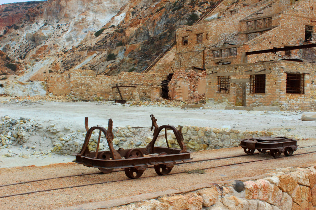 Old Sulfur Mines at Paliorema