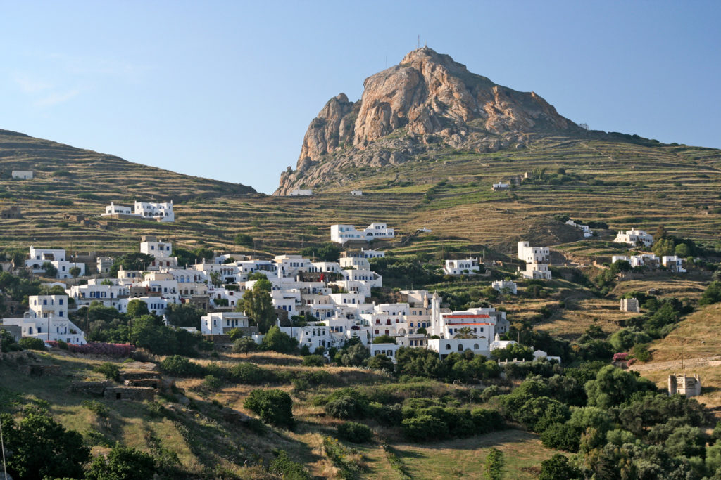 One of the many villages on Tinos island