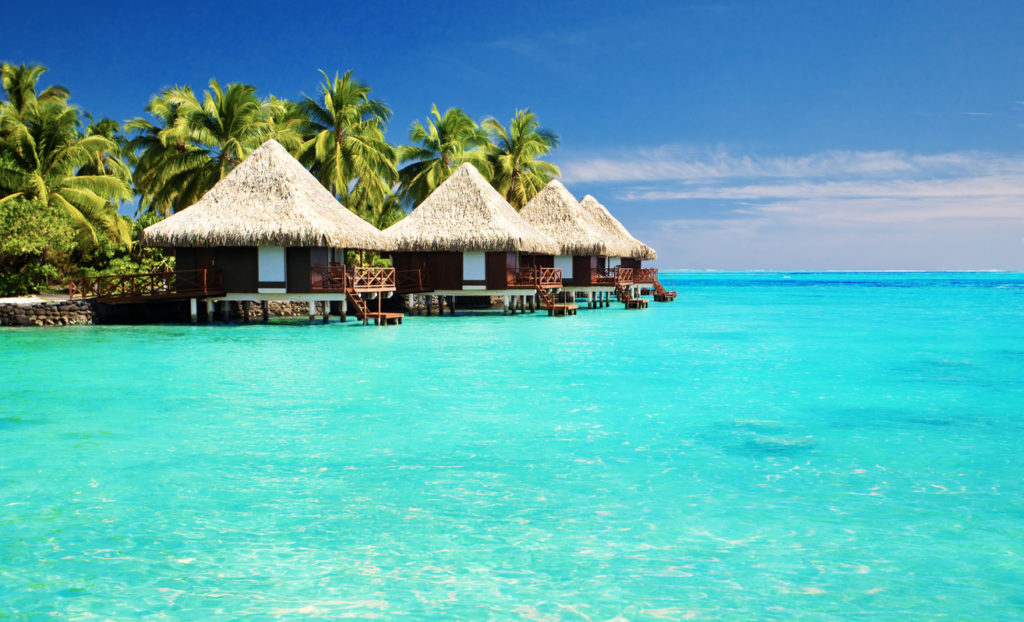 Over- Water bungalows, Bora Bora