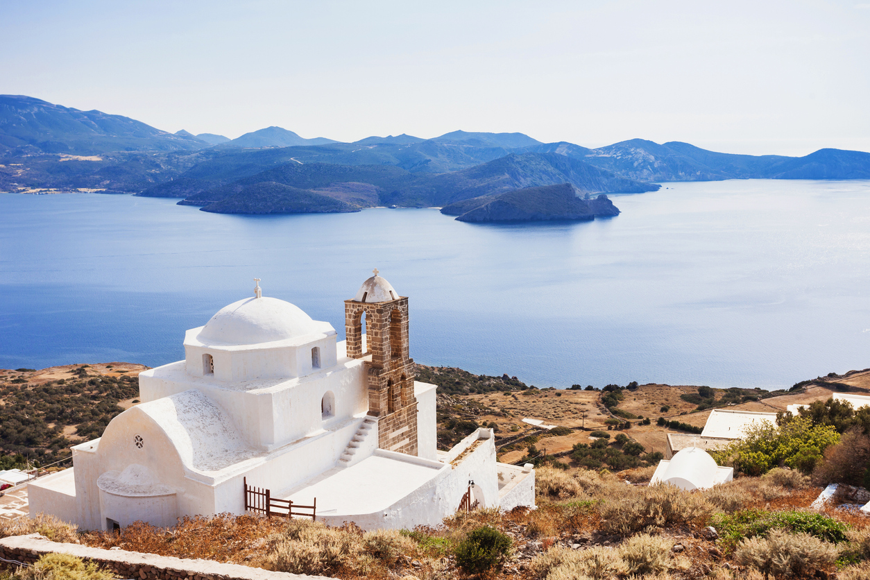 Plaka town, Milos Island