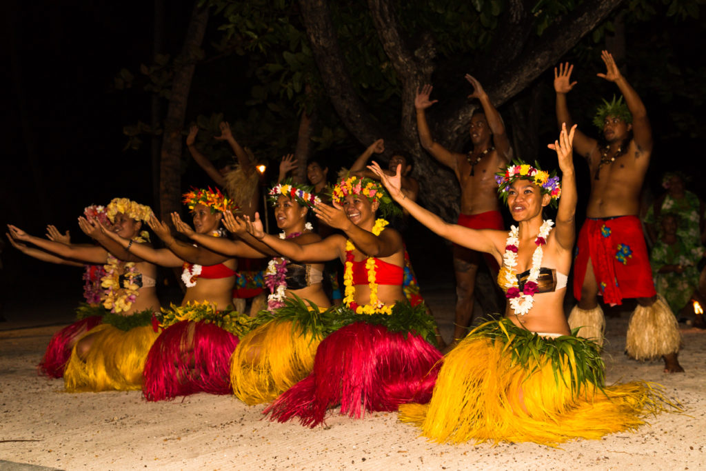 Polynesian dance show