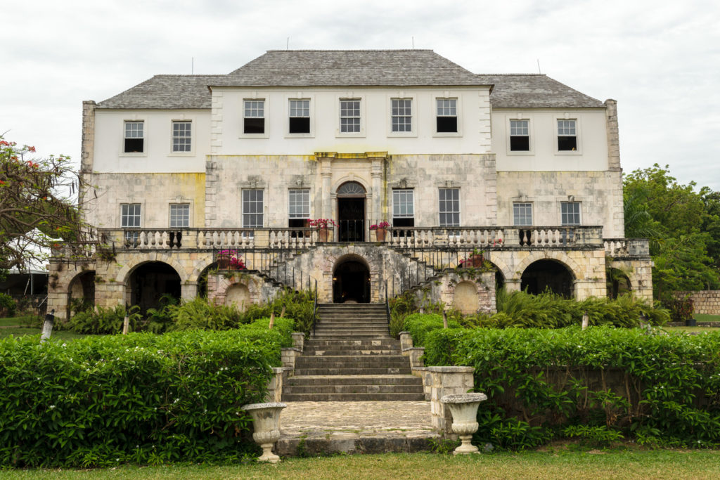 The tourist attraction of Rose Hall Great House