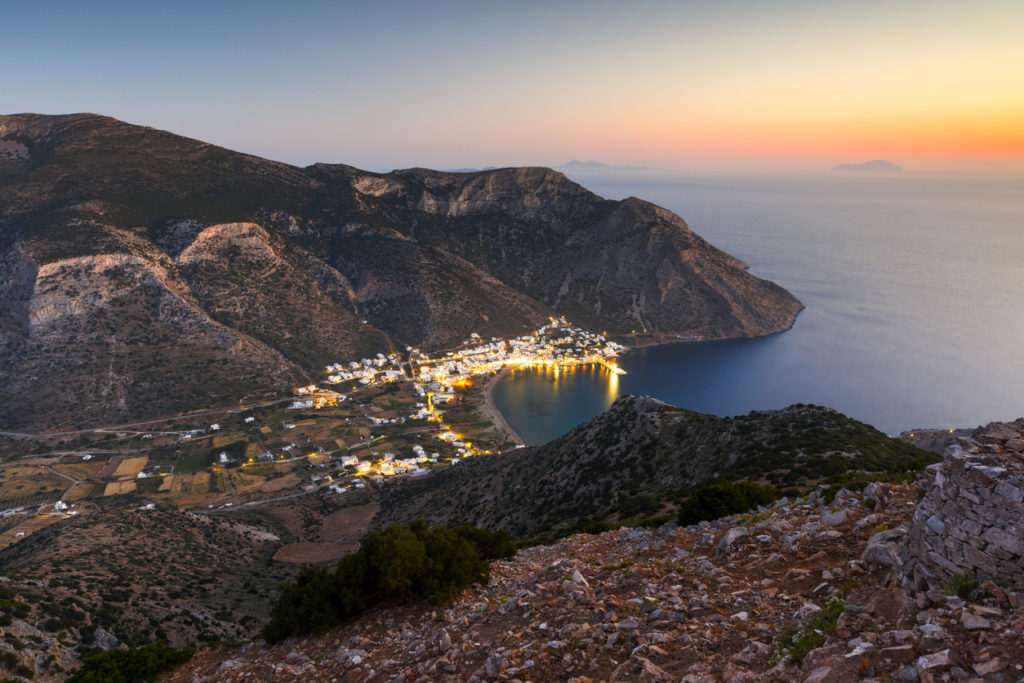 View of Kamares village