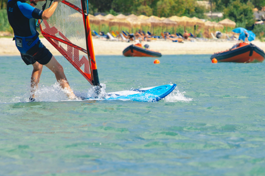 Windsurfer in Vasiliki