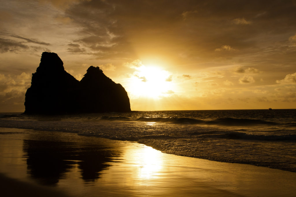 Sunset at Fernando de Noronha