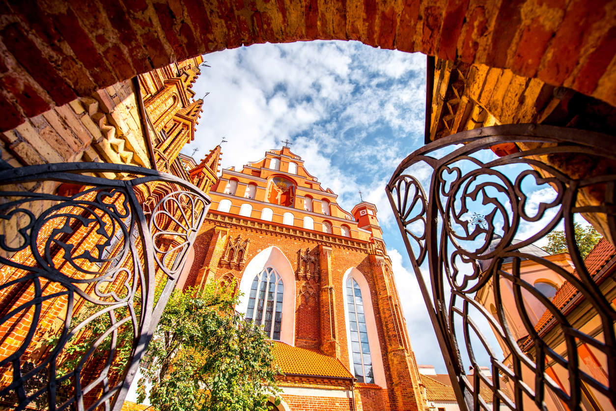 The gates of Francis of Assisi church