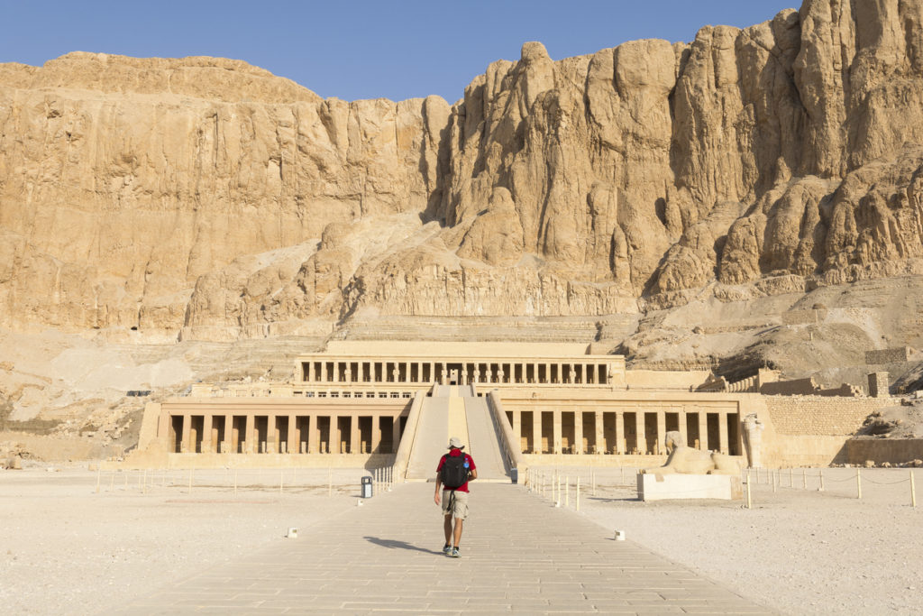 The temple of Hatshepsut