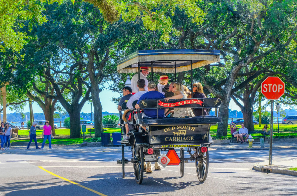 A carriage rise in Charleston