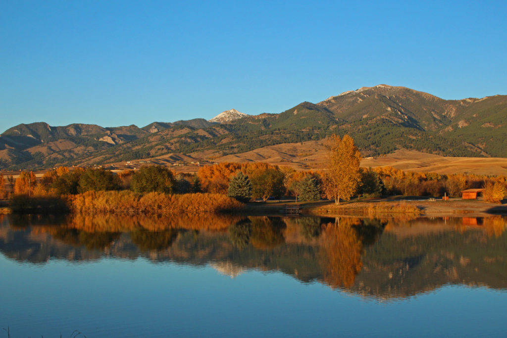 Bozeman in fall