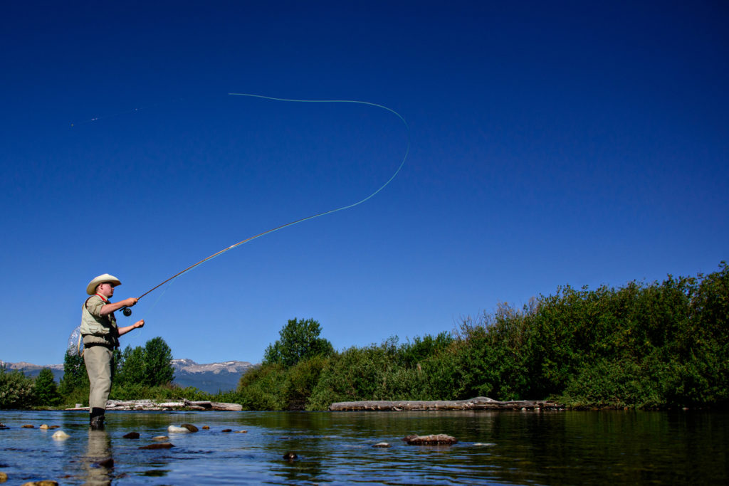 Fly fishing