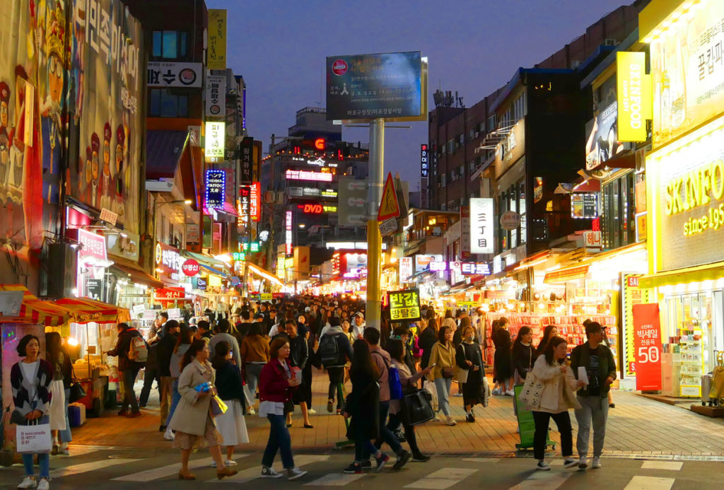 Hongdae street market